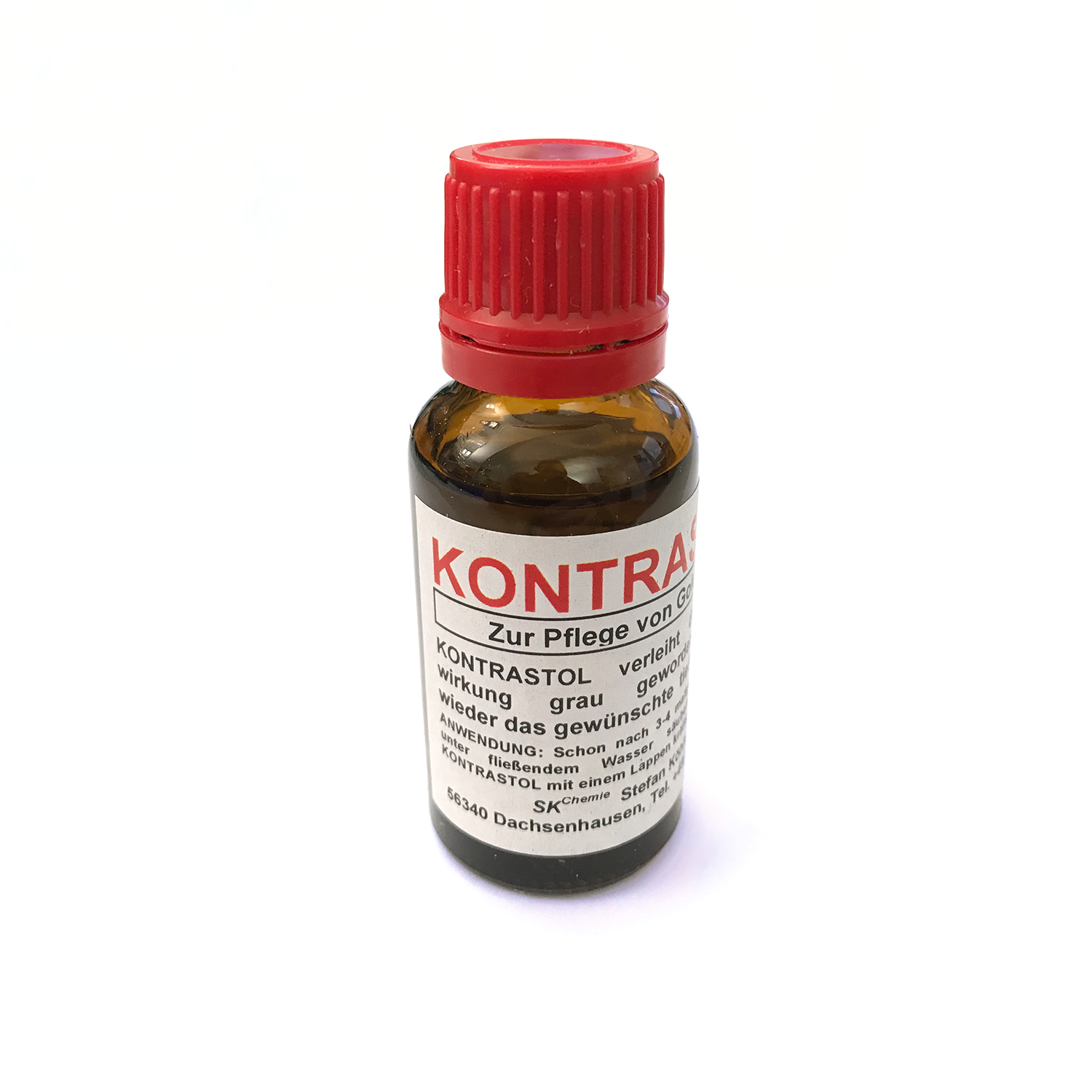 Kontrastol, Reinigung für Prüfstein