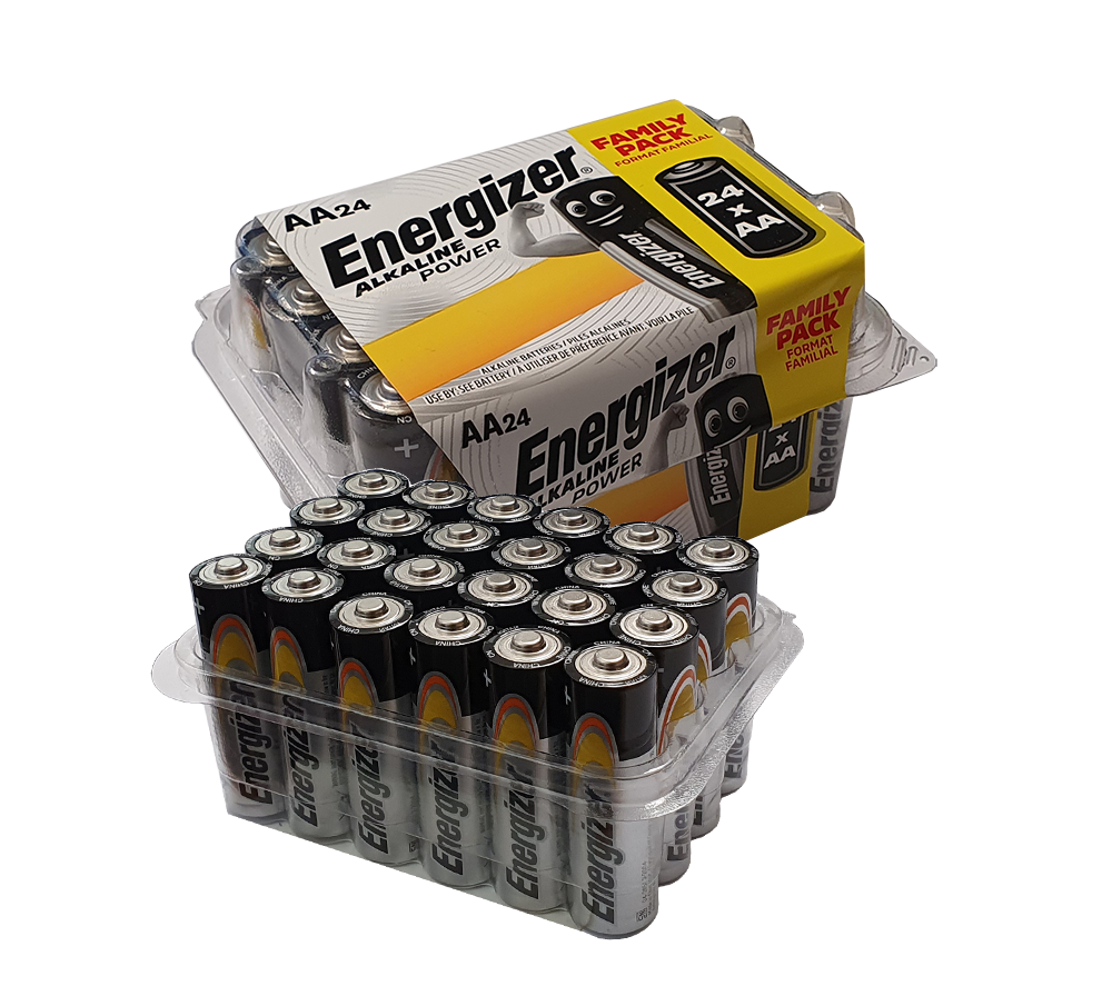 Energizer Typ E91 / LR6 Energizer 24 Stück Box