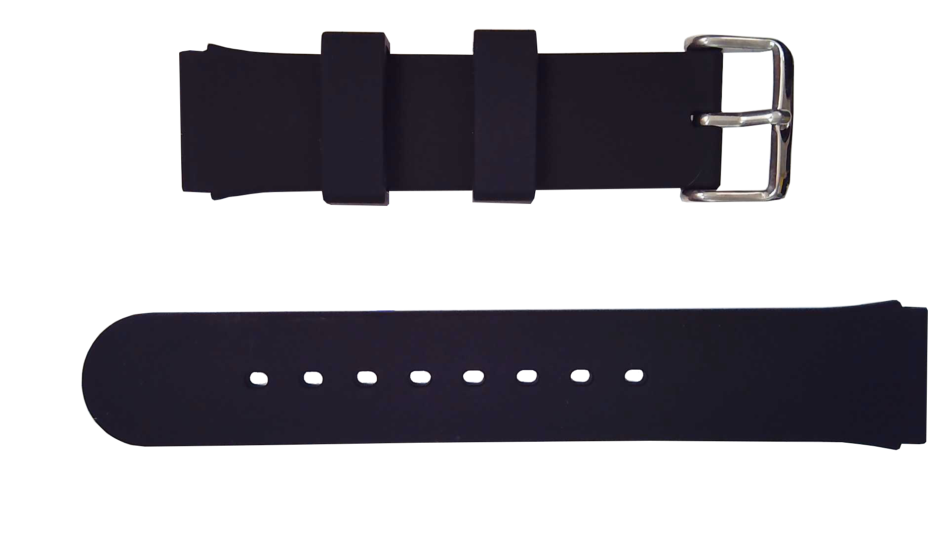 Kautschukband mit Dornschließe 18mm