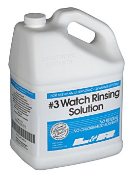 L & R Uhren #3 Spüllösung, 1 Gallone