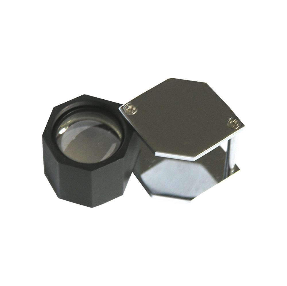 Steinlupe-Triplet, 10-fach, Linsen Ø 21mm