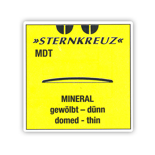 Gewölbt Stärke 0,80 mm Ø 140-340 Gewölbt Stärke 0,80 mm Ø 140-340