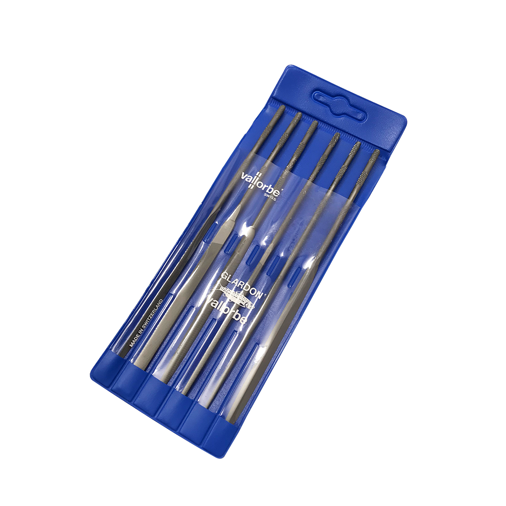 Nadelfeilensatz 6 Stück, L 140, Vallorbe Swiss