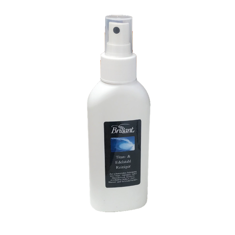 Brillant Titan- und Edelstahlreiniger, Spray 125ml