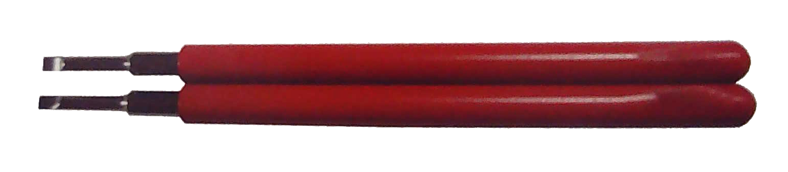 Zeigerabheber Hebelpaar SWISS, Gabel Ø2,5mm Zeigerabheber Hebelpaar SWISS, Gabel Ø2,5mm