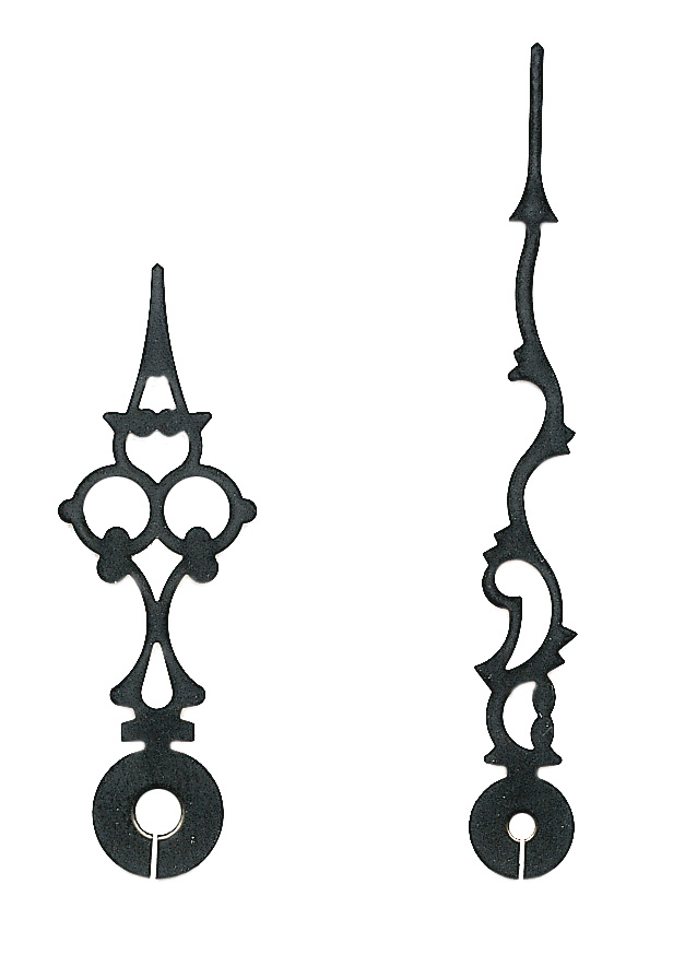 Zeiger schwarz, UTS, 60/42