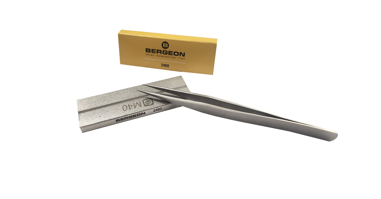 Schleifplatte für Pinzettenspitzen