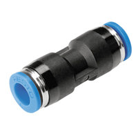 Druckluft-Schlauchverbinder gerade 6mm Druckluft-Schlauchverbinder gerade 6mm