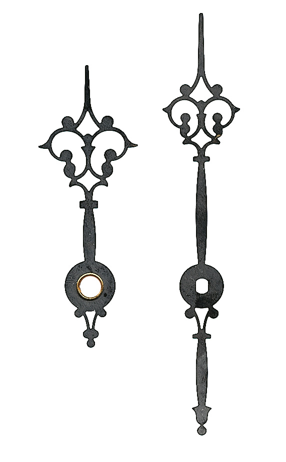 Zeiger schwarz, 65/53