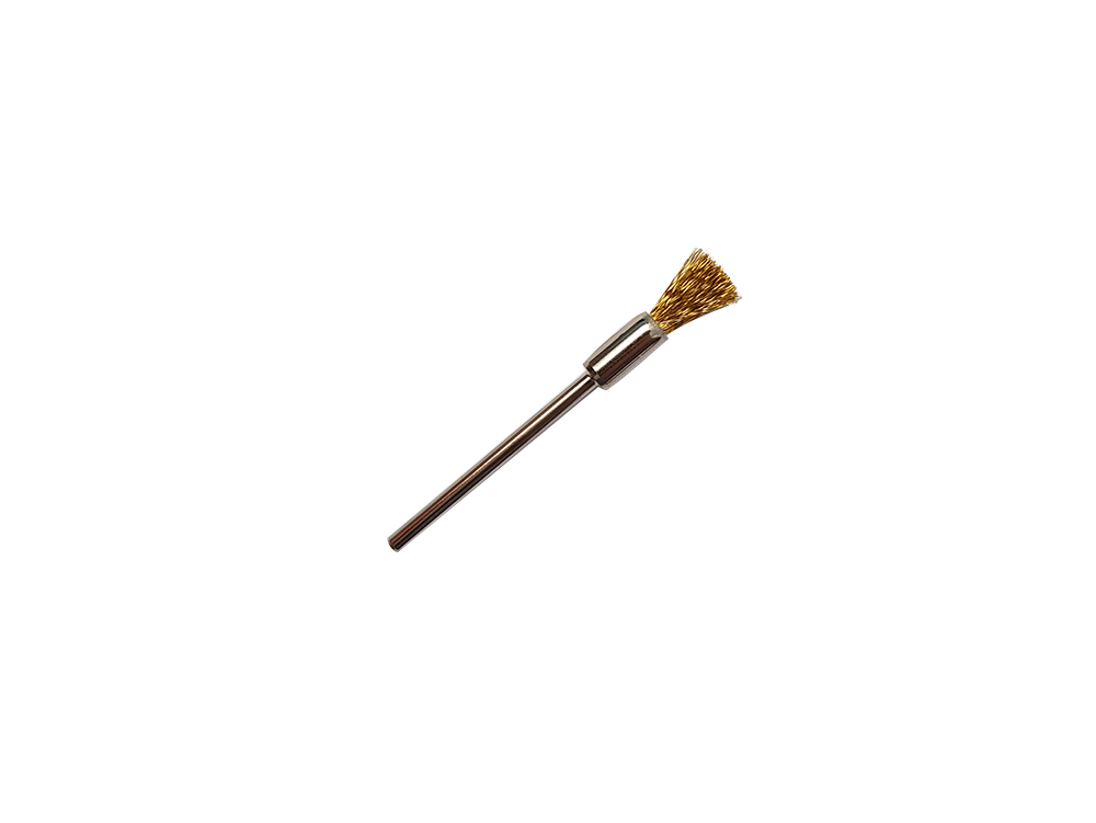 Dental Pinselbürste Messing, montiert