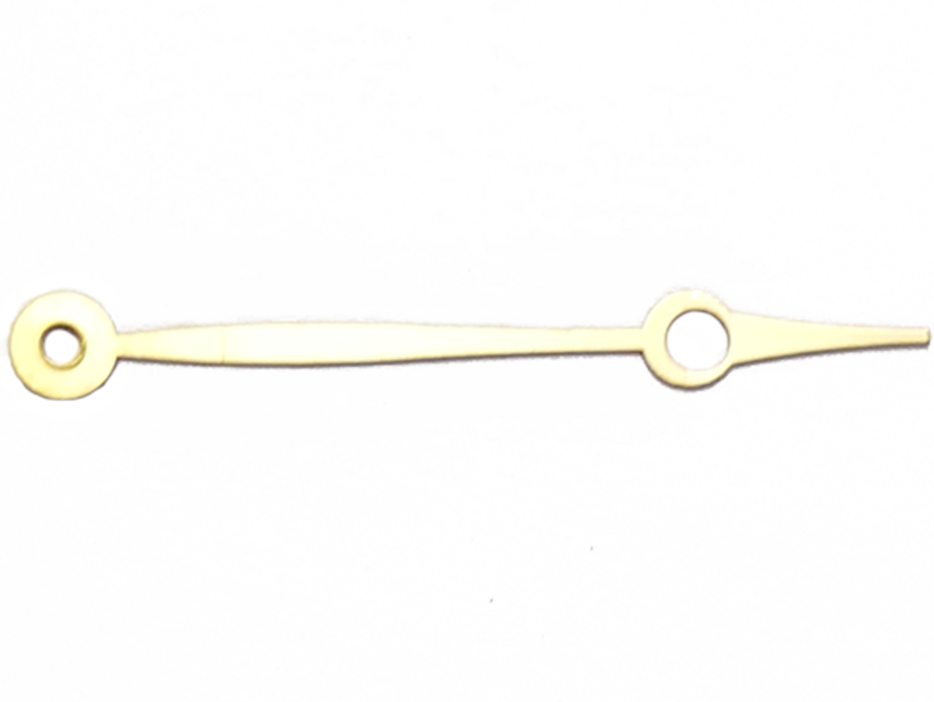 Zeiger Brequet-Form, gelb