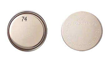 Kondensator, Accu ML 2016, 3 Volt