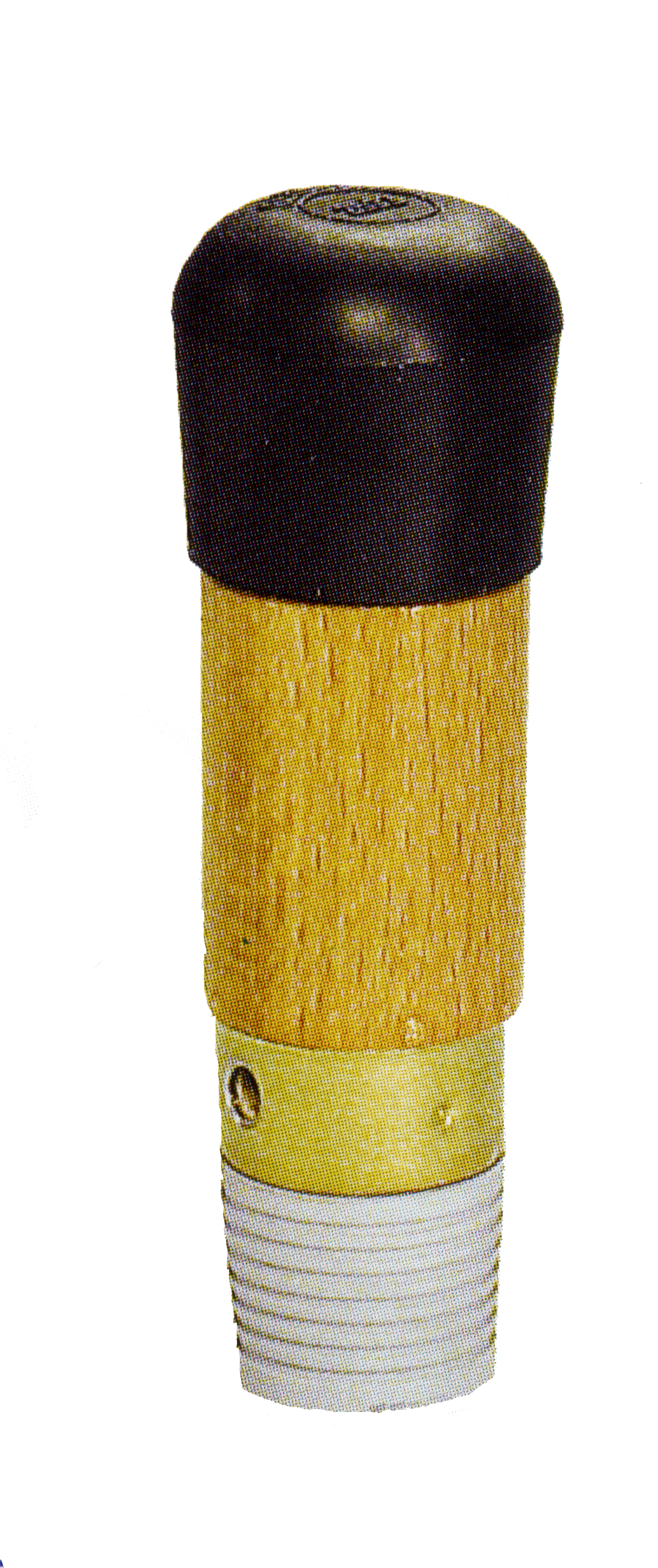 Gehäuseöffner mit Holzgriff und Gummiaufsatz