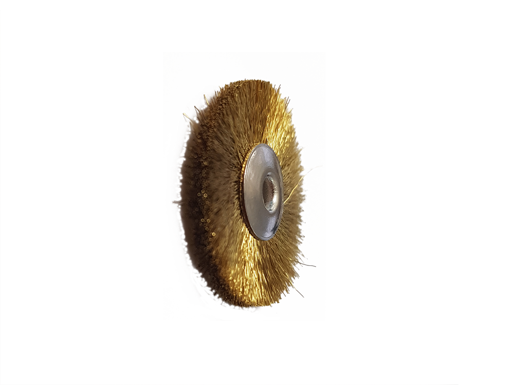 Dental Bürste Messing 23mm, unmontiert